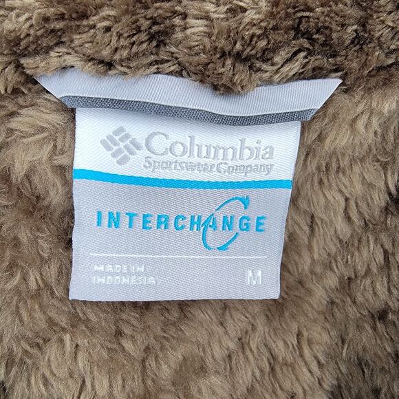 Columbia Jacket Womens Medium Stone Green Bugaboo II Fleece Interchange Jacket - Picture 14 of 16